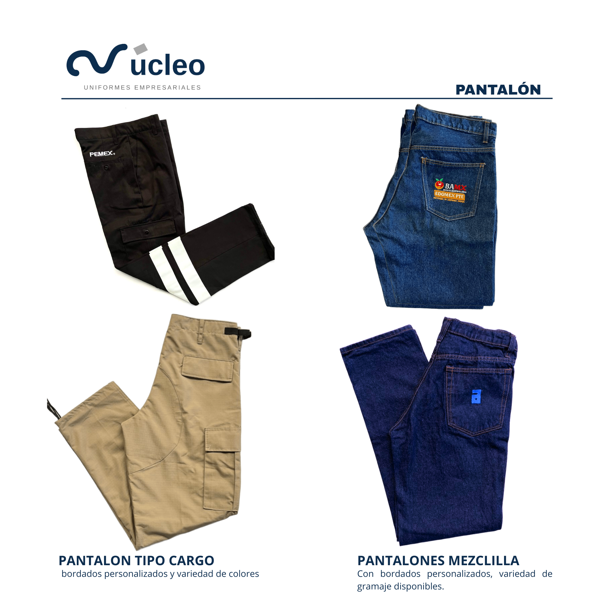 Pantalones empresariales